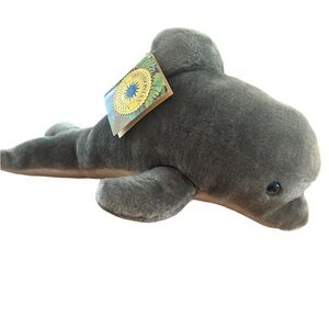 Smithsonian Vintage Dolphin Stuffy with Tag
